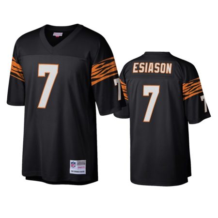 Cincinnati Bengals Boomer Esiason Black 1989 Vintage Replica Jersey