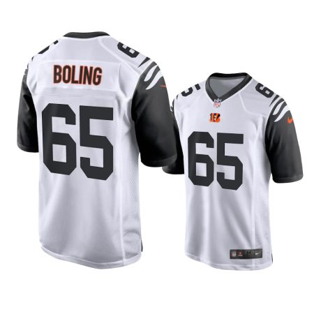 Cincinnati Bengals Clint Boling White 2021 Alternate Game Jersey