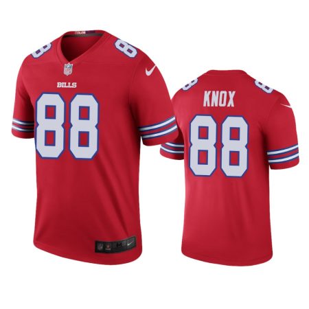 Buffalo Bills Dawson Knox Red 2019 NFL Draft Color Rush Legend Jersey