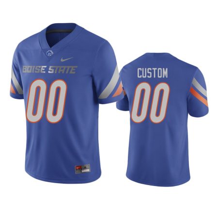 Boise State Broncos Custom Royal College Football Game Jersey