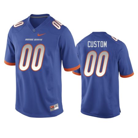 Boise State Broncos Custom Royal College Football Jersey