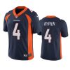 Brett Rypien Denver Broncos Navy Vapor Limited Jersey 2 mens broncos brett rypien navy vapor jersey