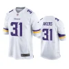 Minnesota Vikings Cam Akers White Game Jersey 3 mens cam akers vikings white game jersey