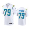 Los Angeles Chargers Trey Pipkins White 2020 Game Jersey 2 mens chargers trey pipkins white 2020 game jersey