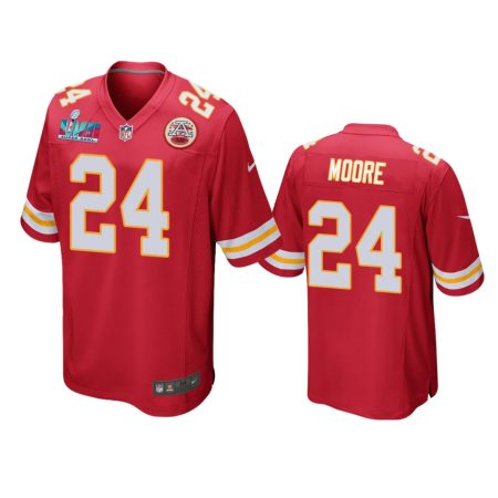 Kansas City Chiefs Skyy Moore Red Super Bowl LVII Game Jersey