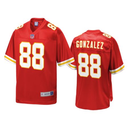 Tony Gonzalez Chiefs NFL Pro Line Red Replica Jersey