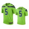 Seattle Seahawks Jason Myers Green Color Rush Legend Jersey 3 mens color rush legend seahawks jason myers green jersey