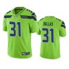 Color Rush Limited Seattle Seahawks DeeJay Dallas Green Jersey 3 mens color rush limited deejay dallas seahawks green jersey