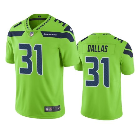 Color Rush Limited Seattle Seahawks DeeJay Dallas Green Jersey