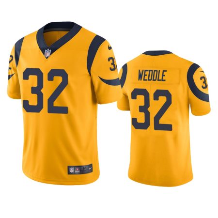 Color Rush Limited Los Angeles Rams Eric Weddle Gold Jersey