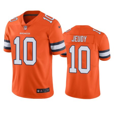 Color Rush Limited Denver Broncos Jerry Jeudy Orange Jersey