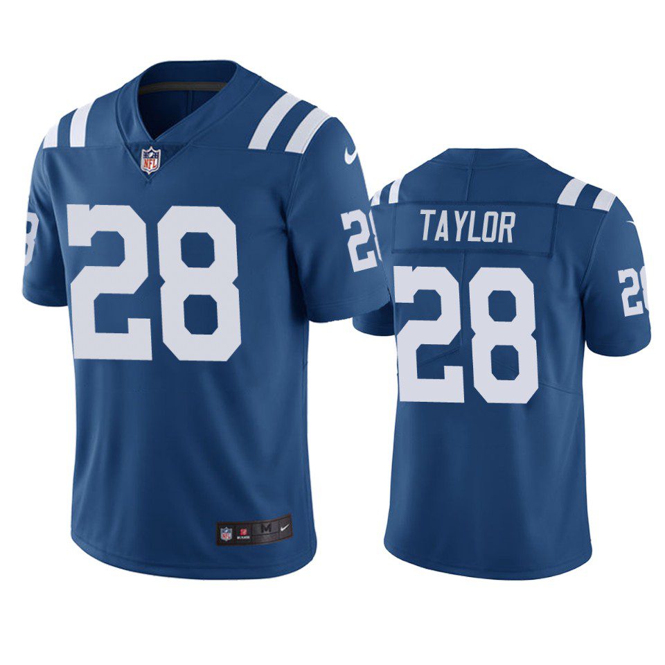 Color Rush Limited Indianapolis Colts Jonathan Taylor Royal Jersey 1 mens color rush limited jonathan taylor colts royal jersey
