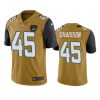 Color Rush Limited Jacksonville Jaguars K'Lavon Chaisson Gold Jersey 2 mens color rush limited klavon chaisson jaguars gold jersey