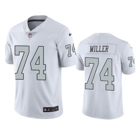 Color Rush Limited Oakland Raiders Kolton Miller White Jersey