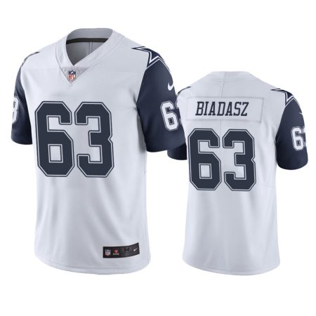 Color Rush Limited Dallas Cowboys Tyler Biadasz White Jersey