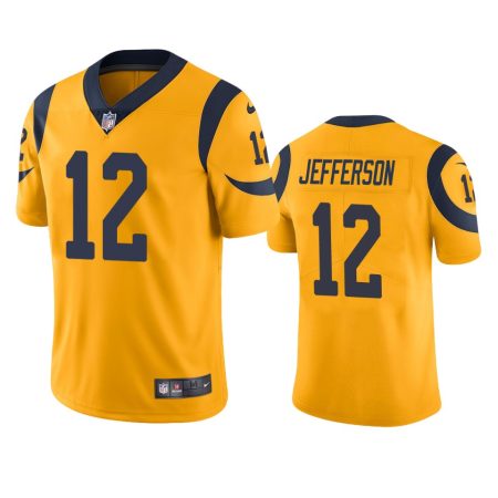 Color Rush Limited Los Angeles Rams Van Jefferson Gold Jersey