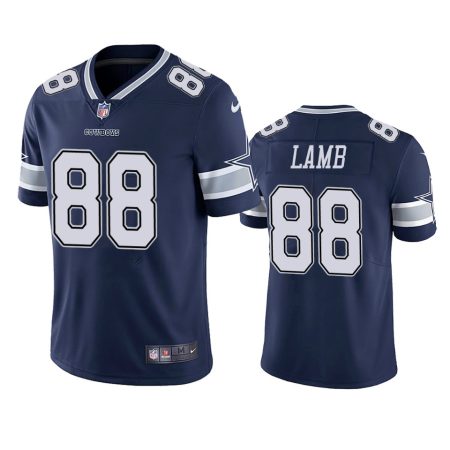 Dallas Cowboys CeeDee Lamb Navy 2020 NFL Draft Vapor Limited Jersey