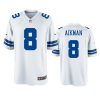 Dallas Cowboys Troy Aikman White Legends Replica Jersey 2 mens cowboys troy aikman white legends replica jersey