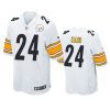 Pittsburgh Steelers Damontae Kazee White Game Jersey 3 mens damontae kazee steelers white game jersey