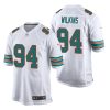 Men's Dolphins Christian Wilkins White 2019 Alternate Replica Game Jersey 2 mens dolphins christian wilkins white alternate game game jersey