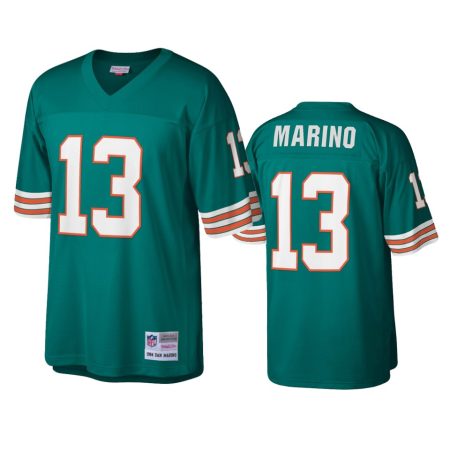 Men's Dolphins Dan Marino Aqua Vintage Replica Jersey