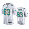 Miami Dolphins Michael Deiter White 2019 NFL Draft Game Jersey 3 mens dolphins michael deiter white game jersey