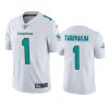 Miami Dolphins Tua Tagovailoa White 2020 NFL Draft Vapor Limited Jersey 3 mens dolphins tua tagovailoa white vapor limited jersey