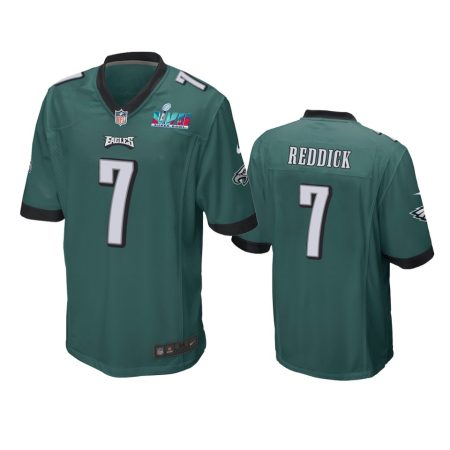 Philadelphia Eagles Haason Reddick Midnight Green Super Bowl LVII Game Jersey