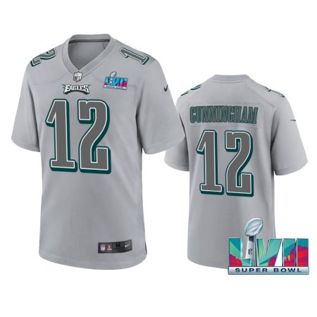 Philadelphia Eagles Randall Cunningham Gray Super Bowl LVII Atmosphere Jersey