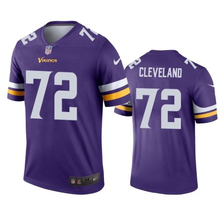 Minnesota Vikings Ezra Cleveland Purple Legend Jersey