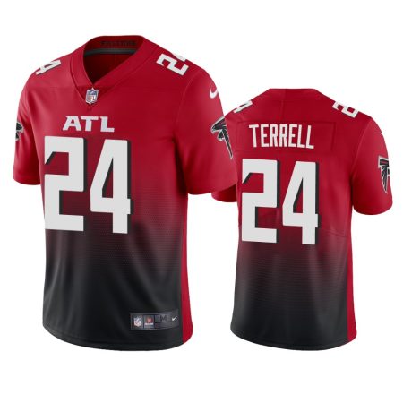 Atlanta Falcons A.J. Terrell Red 2020 NFL Draft 2nd Alternate Vapor Limited Jersey