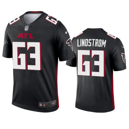 Atlanta Falcons Chris Lindstrom Black 2020 Legend Jersey - Men's