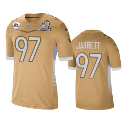 Atlanta Falcons Grady Jarrett Gold 2021 NFC Pro Bowl Game Jersey