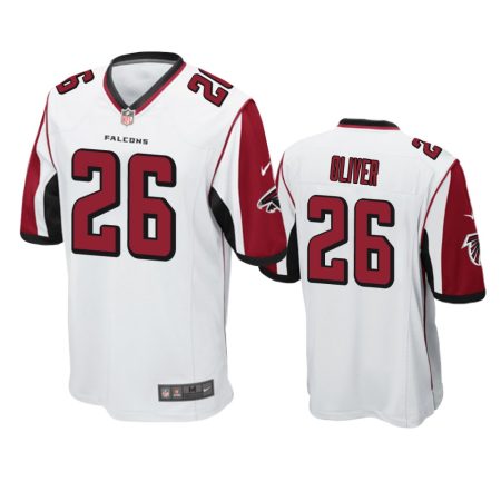 Atlanta Falcons Isaiah Oliver White Game Jersey