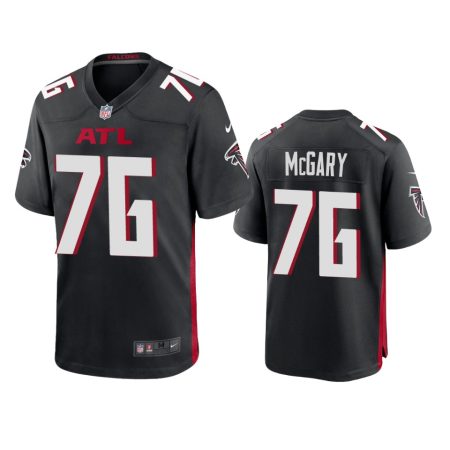 Atlanta Falcons Kaleb McGary Black 2020 Game Jersey