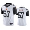 Cincinnati Bengals Germaine Pratt White Color Rush Limited Jersey 3 mens germaine pratt bengals white color rush limited jersey