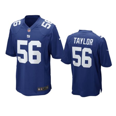 Lawrence Taylor Giants Nike Royal Blue Game Jersey