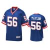Lawrence Taylor Giants NFL Pro Line Royal Replica Jersey 3 mens giants lawrence taylor royal replica retired player jersey