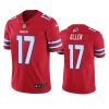 Buffalo Bills Josh Allen Red Vapor Limited Jersey 2 mens josh allen bills red vapor jersey