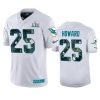 Men's Miami Dolphins Xavien Howard Nike White Super Bowl LIV Jersey 2 mens miami dolphins xavien howard white super bowl liv jersey