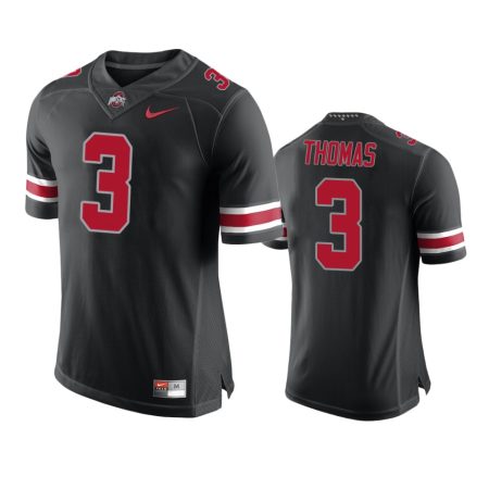 Men's Ohio State Buckeyes Michael Thomas Black College Football Jersey
