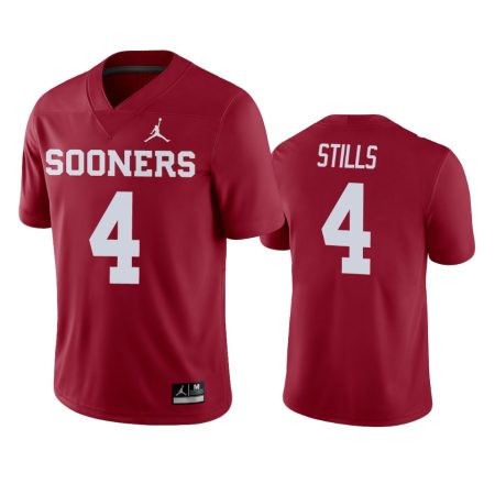 Oklahoma Sooners Kenny Stills Crimson College Football Jersey