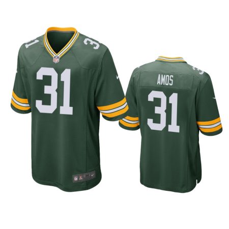 Green Bay Packers #31 Adrian Amos Green Game Jersey - Men's