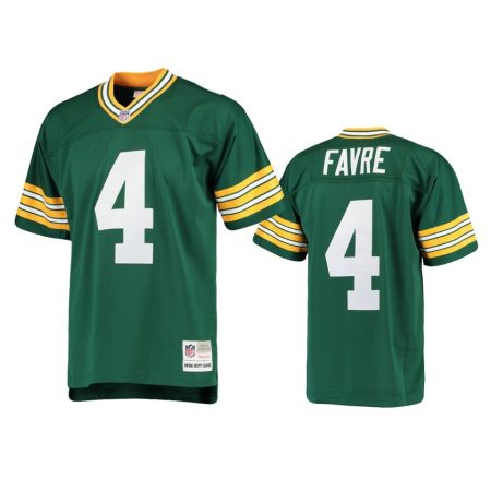 Brett Favre Packers Mitchell & Ness Green 1996 Replica Jersey