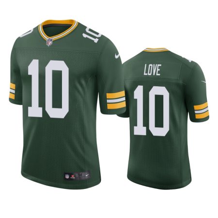 Green Bay Packers Jordan Love Green 2020 NFL Draft Vapor Limited Jersey