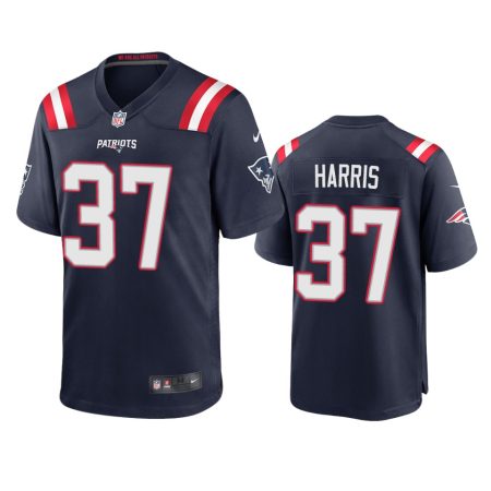 New England Patriots Damien Harris Navy 2020 Game Jersey