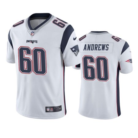 David Andrews New England Patriots White Vapor Limited Jersey