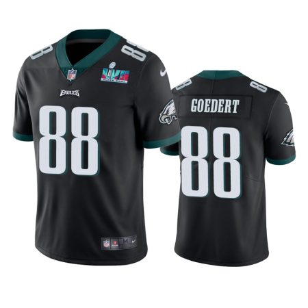 Philadelphia Eagles Dallas Goedert Black Super Bowl LVII Vapor Limited Jersey