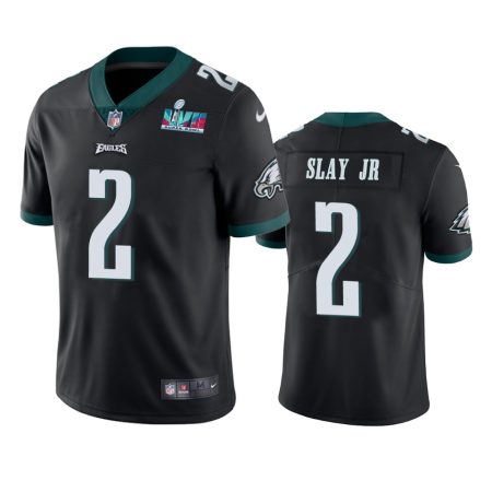 Philadelphia Eagles Darius Slay Jr Black Super Bowl LVII Vapor Limited Jersey