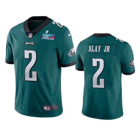 Philadelphia Eagles Darius Slay Jr Green Super Bowl LVII Vapor Limited Jersey